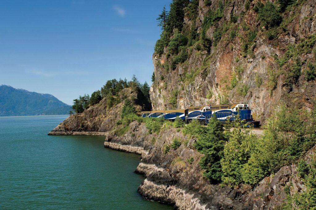 Rocky Mountaineer train to Whistler and Jasper